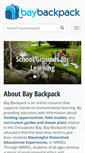 Mobile Screenshot of baybackpack.com